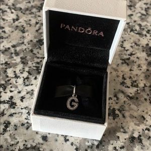 Pandora “G” Initial Charm